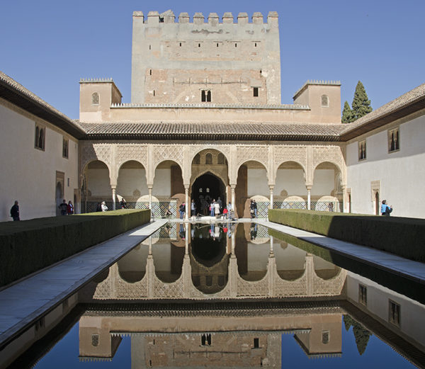 Granada, het Mirtenhof in het Alhambra