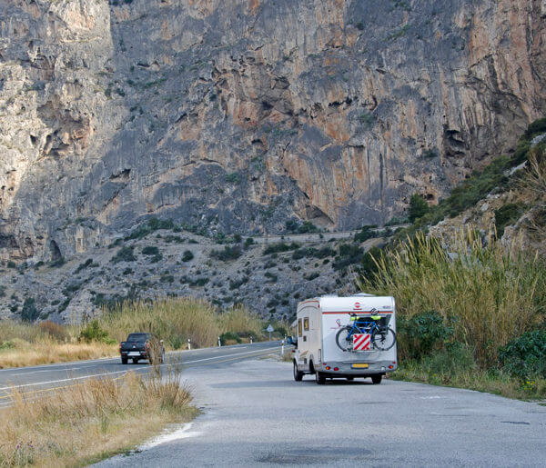 Onderweg naar Granada, Andalusië