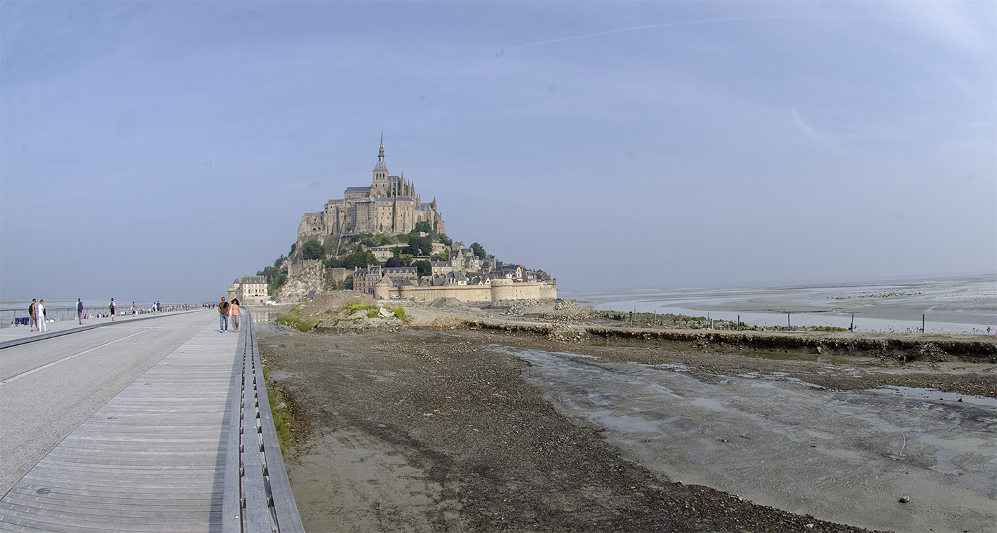 Mont-Saint-Michel blijft een van de grootste bezienswaardigheden op de grens van Normandië en Bretagne