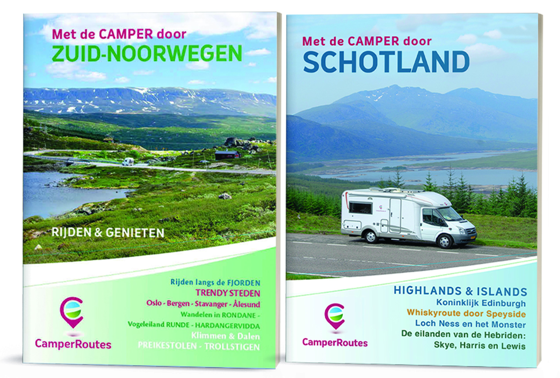 Covers Combi Noorwegen en Schotland